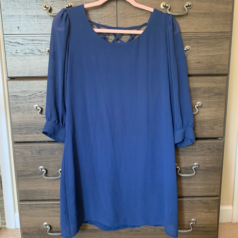 💚5/$25 Blue Mini Dress